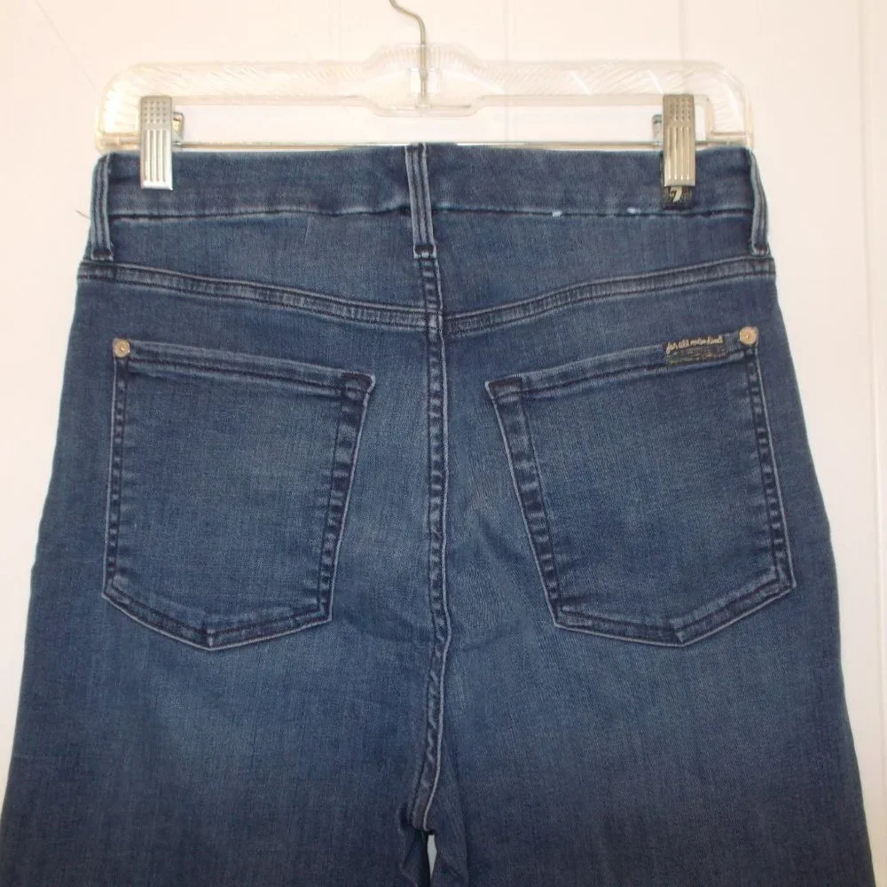 7 For All Mankind B(air) Aubrey Hi Rise Denim‎ Jeans Women's Size 28